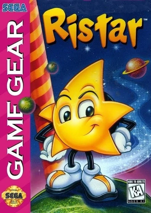 Ristar the Shooting Star (Sega Game Gear) Japanese version